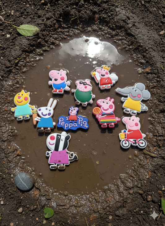 Peppa Pig Character Charms Collection-10pcs