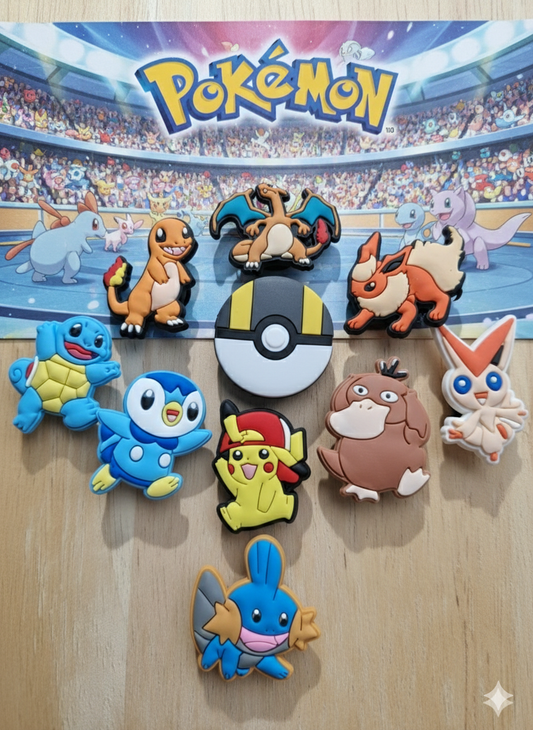 Pokémon (SET1) Character Charms Collection-10pcs