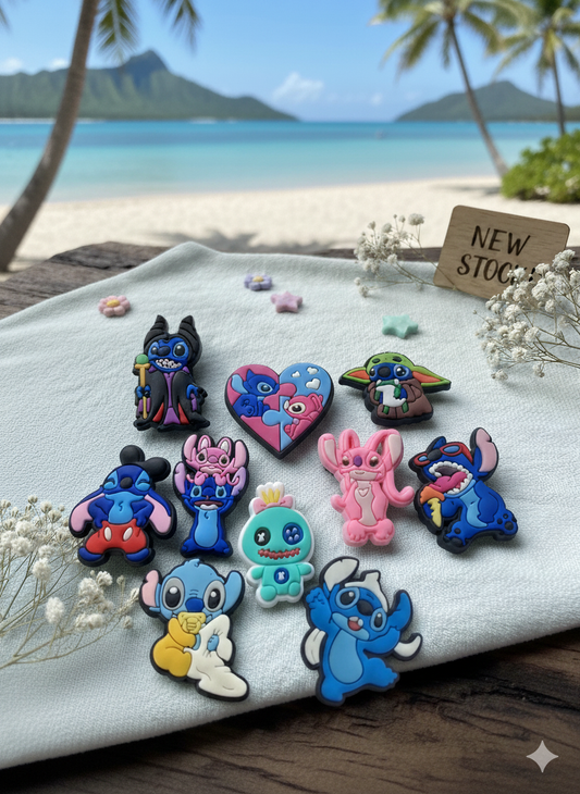 Lilo & Stitch (SET3) Croc Charms Collection - 10pcs