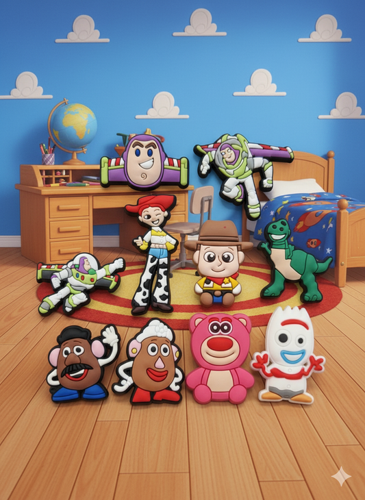 Toy Story Character Charms - Disney Pixar Collection - 10pcs